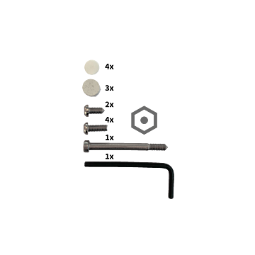Sicherheitsschrauben-Set mit Adapter für M73