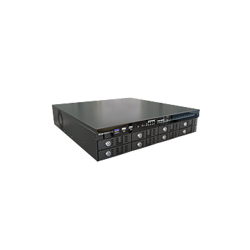 MOBOTIX MOVE NVR Netzwerk-Videorekorder 64 Kanäle 24 PoE