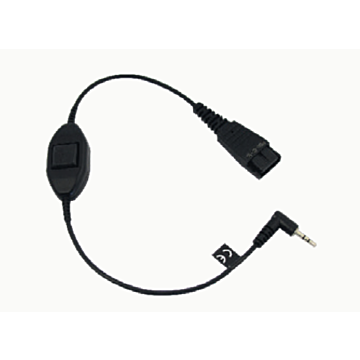 Headset adapter with QD 3.5 mm DH6,DH7,SH2,WH2