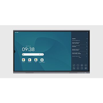 65-zoll touchscreen - Android 14 EDLA (Google certified) upgradefähig, 8/64 GB RAM/ROM, A53 + A72 Octa-core