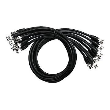 Coax Jumper Cables 2ft (Qty 8)