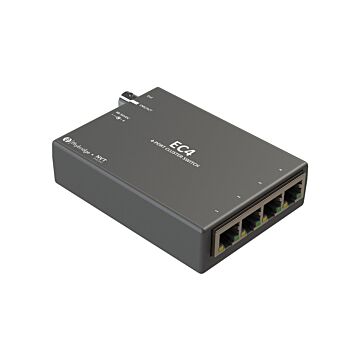 EC4: 1-to-4 Port Long Reach EoC adapter (up to 50 Watts per port)