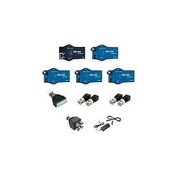 1701+ Kit4H (EoC/UTP): 1 1701+ Base, 4 1701+ Link (50 Watts)