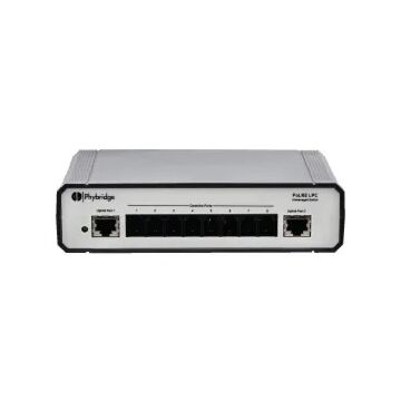 PoLRE LPC: 8 Port Long Reach single pair UTP PoE (15 Watts)
