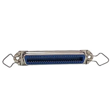Telco Gender Changer, Female to Female. Enables coupling of 2 25-pair Male Amphenol cables or, cable to port.