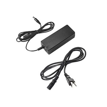 55VDC, 60 Watt Power Supply with DC filter and IEC line cord.