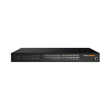 Yealink MSFT - RCH240 E2 - 24-Port L2+Web Managed PoE+ Switch