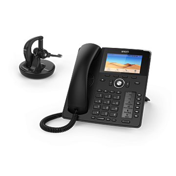 Global 785 Desk Telephone Black