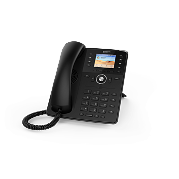 Global 735 Desk Telephone Black - costumized