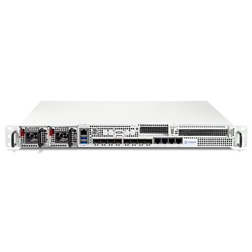 NETGATE 8300 MAX PFSENSE+ SECURITY GATEWAY - 2-Port 25 GbE SFP28 cards left - 2-Port 100 GbE QFP28 cards right - dual PS