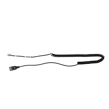 Axtel QD/RJ - coiled, 0,5 – 2m, 03