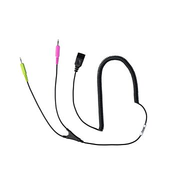 Axtel QD/2 x 3,5 mm jack