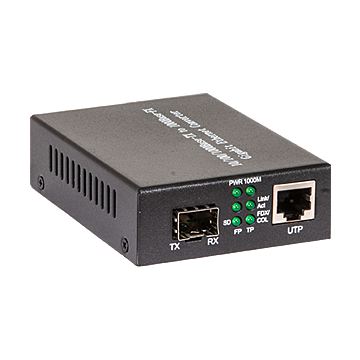 Media-Konv. Tisch- und 19"-Montage