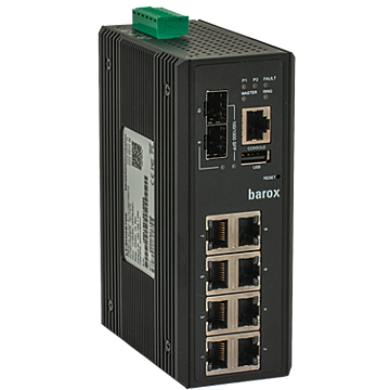 Switche für Hutschienenmontage