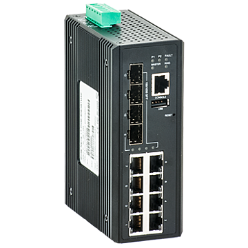 Switche für Hutschienenmontage