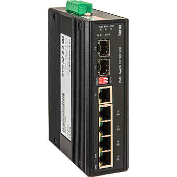 Switch DIN-Sch., 1G, o. Mmt., erw. Temp.