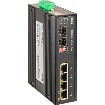 Switch DIN-Sch., 1G, o. Mmt., erw. Temp.