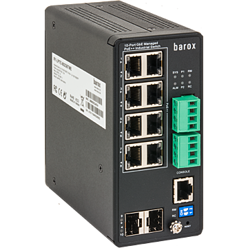 Switch für Hutschienenmontage