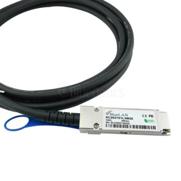 Chelsio QTAPCABLE28-1M kompatibles BlueLAN QSFP28 DAC SC282701L1M26