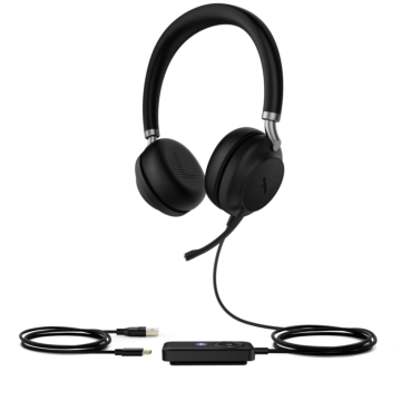 Yealink Bluetooth Headset - UH38 Dual UC -BAT USB-C