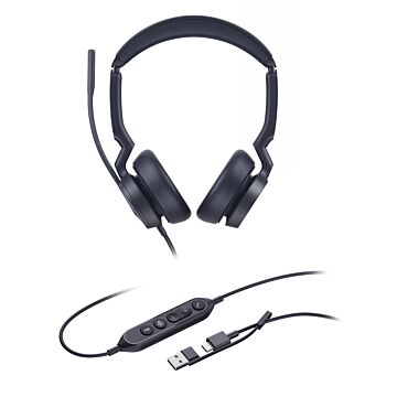Yealink Headset - UH46 Dual UC USB-C/A