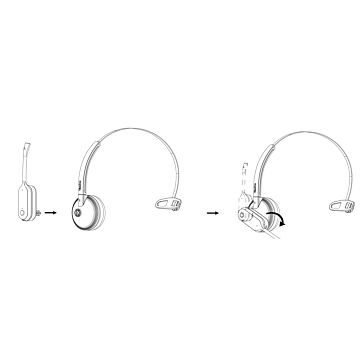 Yealink Dect Accessory - Headband for WH63/WH67