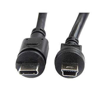 S74 Kabel MiniUSB-C auf MiniUSB 5m